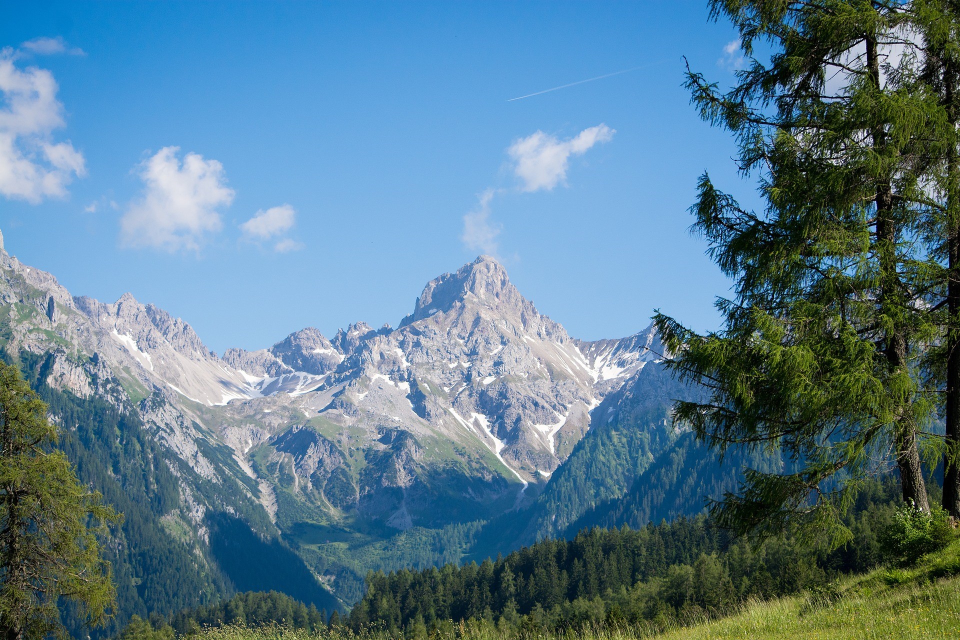 Mountain panorama Ernst Krenek Echoes from Austria