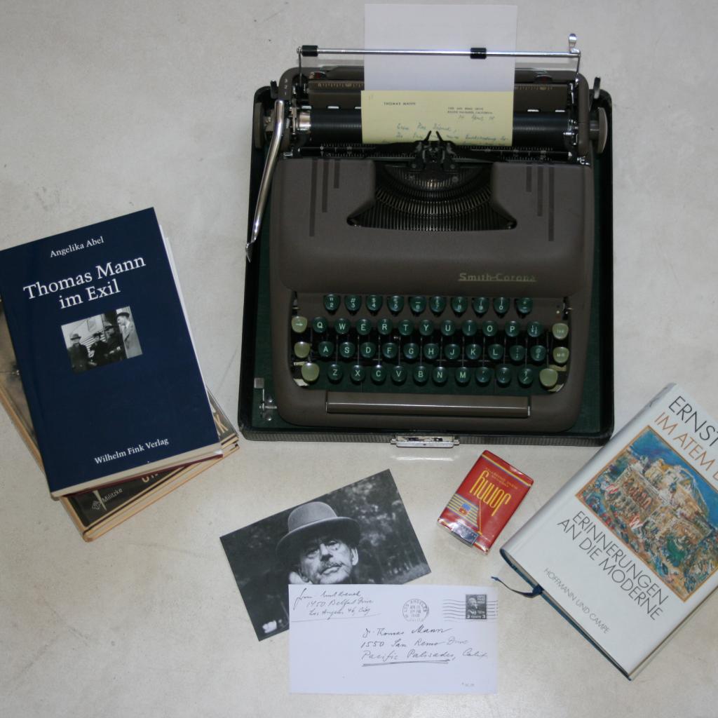 Photo einer Schreibmaschine