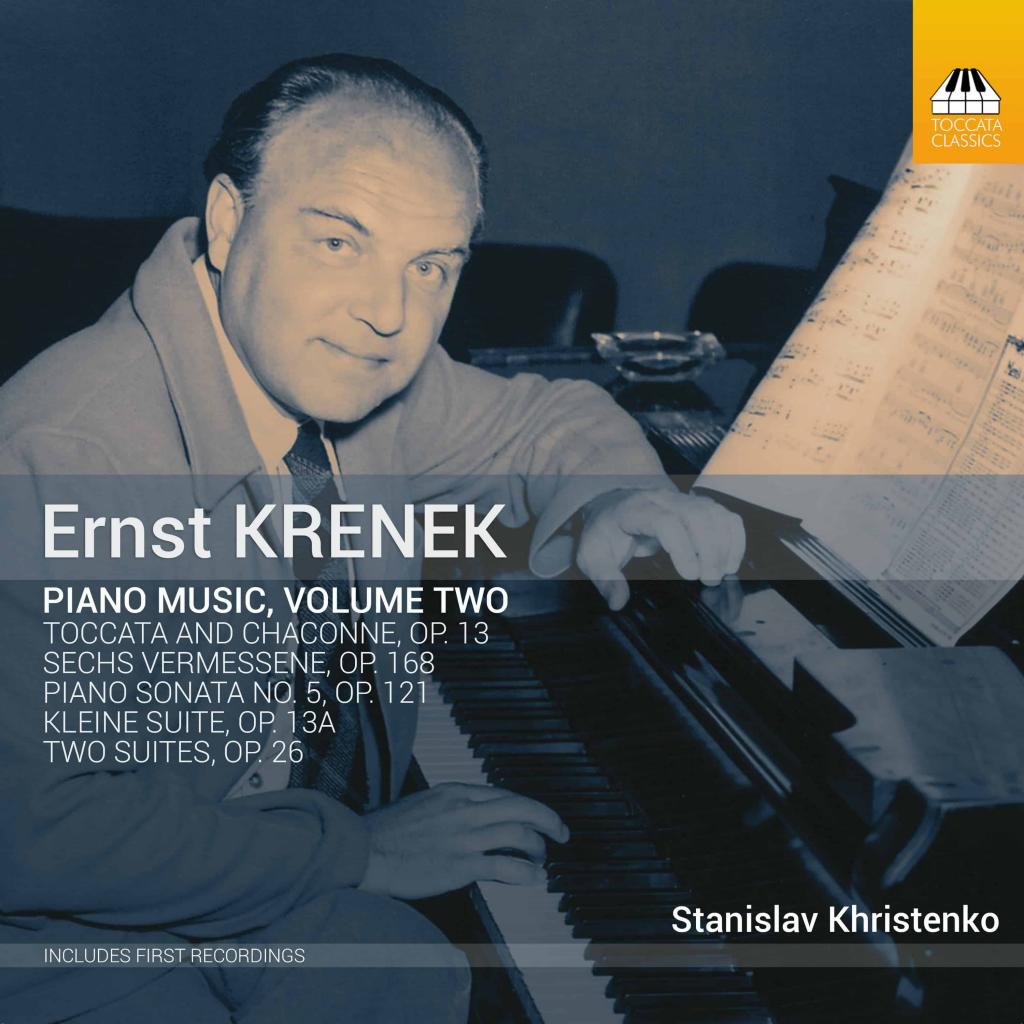CD Ernst Krenek Piano Music Vol. 2 Toccata Stanislav Khristenko
