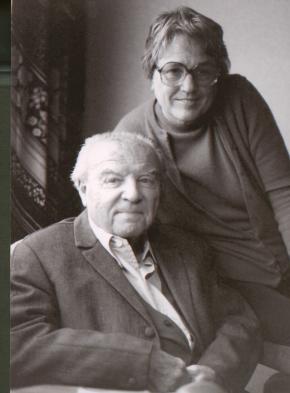 Portrait von Ernst Krenek und Gladys Nordenstrom Krenek, Hamline University 1975