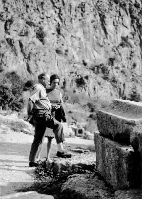 Ernst Krenek und Gladys Nordenstrom Krenek, Hochzeitsreise Griechenland, 1960