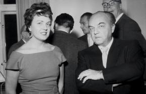 Gladys Nordenstrom Krenek und Ernst Krenek